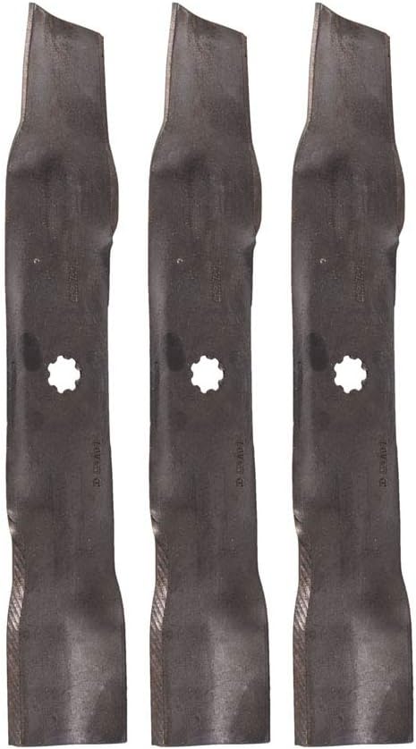 John Deere Original Equipment 3 Mower Blades #GX21784(3)