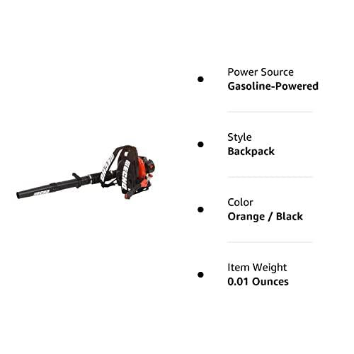 Echo Original Equipment 158 MPH 375 CFM 25.4 cc Gas 2-Stroke Low Noise Backpack Leaf Blower with Hip Throttle - PB-265LN