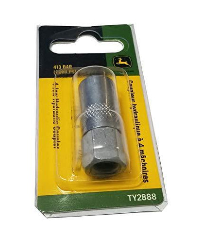 John Deere Original Equipment Hydraulic Coupler - TY2888