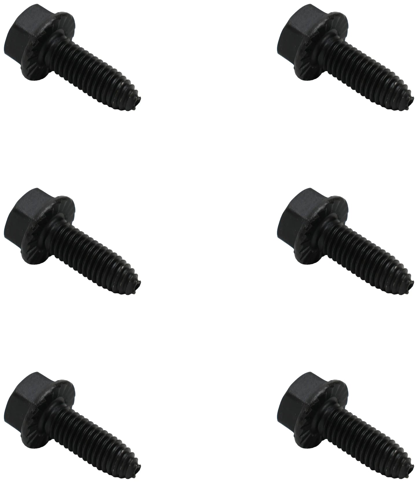 John Deere Original Equipment Hexagonal Flanged Head Self-Tapping Screw, M8 X 23.5 (6-PACK) - M159825