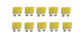 John Deere Original Equipment 20 AMP Fuse (10 PACK) - 57M7120