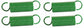 John Deere Original Equipment Spring (4-PACK) - A25412