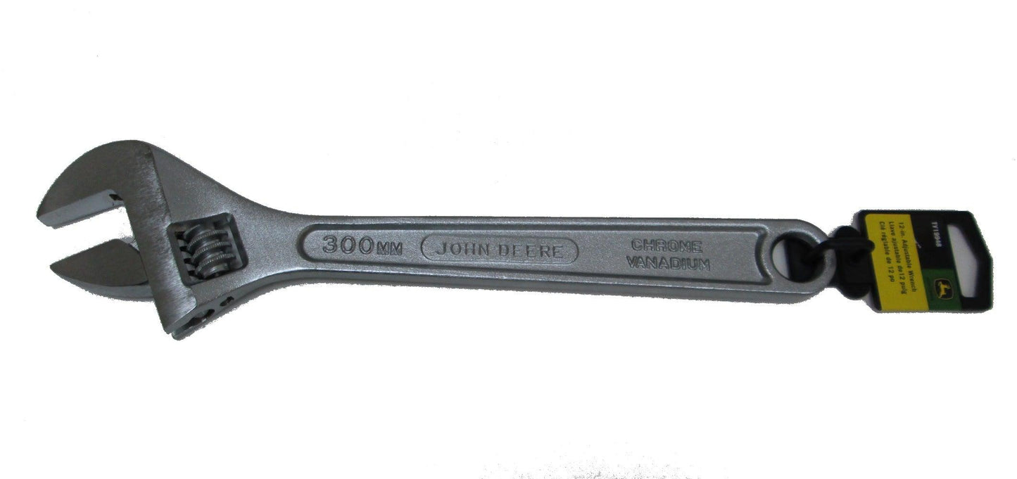 John Deere 12-Inch Adjustable Wrench - TY19948
