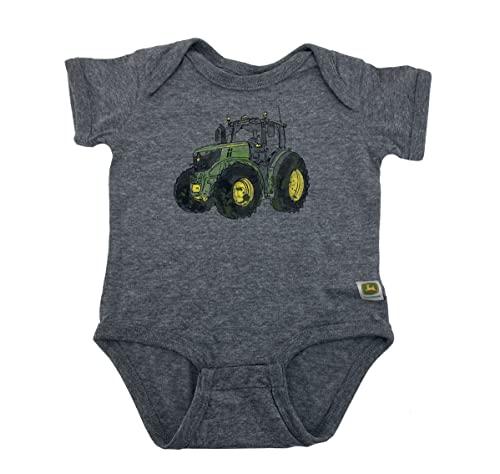 John Deere DGT Watercolor Tractor Bodysuit 12M - LP82513