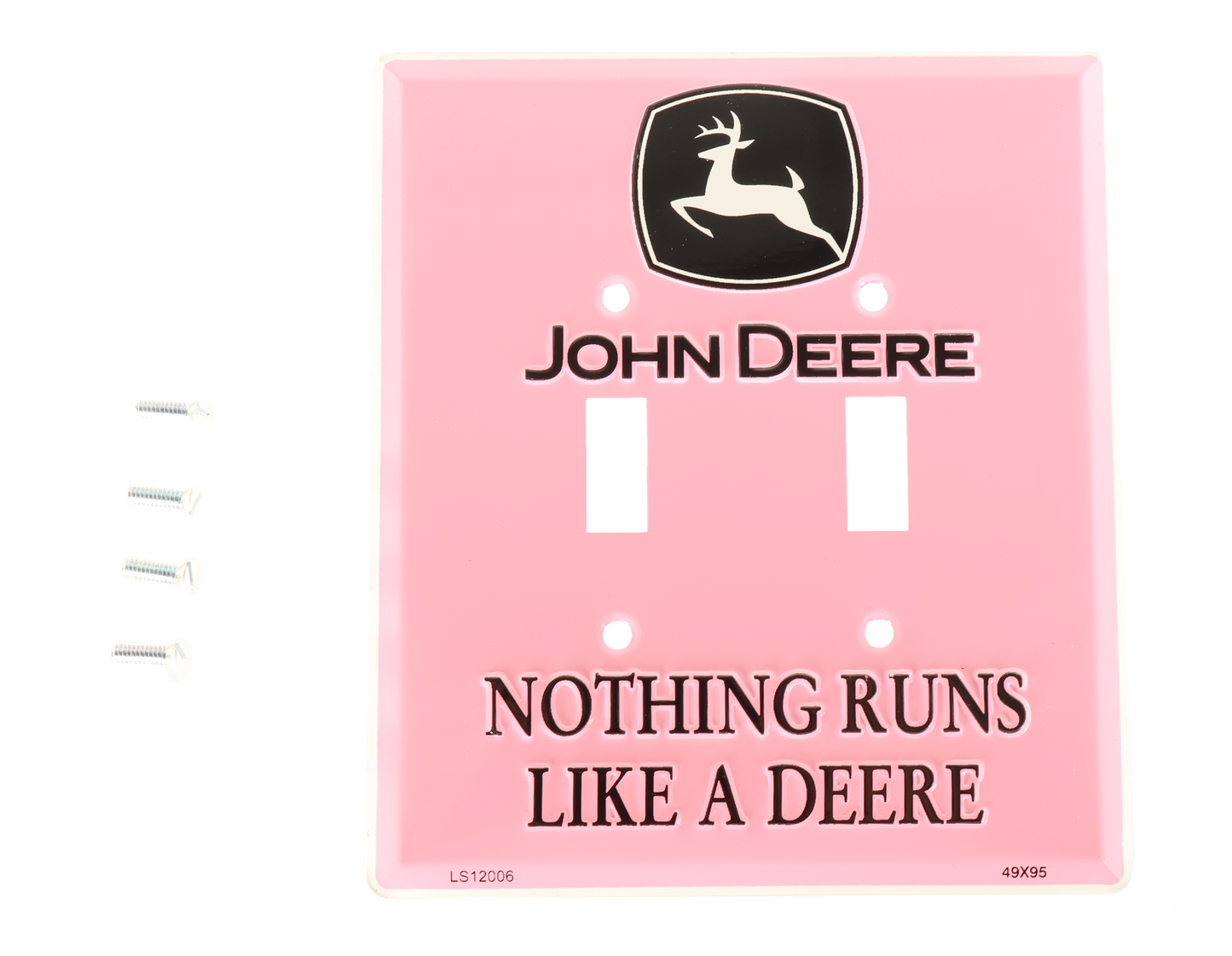 John Deere Pink Light Switch Cover - LS12006