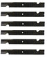 Set of 6 Replacement Blades for Bobcat 61" Cut 42180B WM14280B - B1BC1203