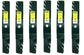 Predator 17-3/32", 51/64" Mulch Blade (Set of 6) - B1PD5048,6