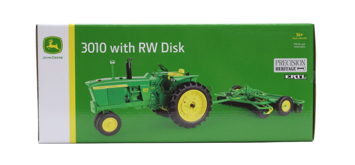 1/16 John Deere 3010 w/Disk Precision Heritage Toy - LP84510