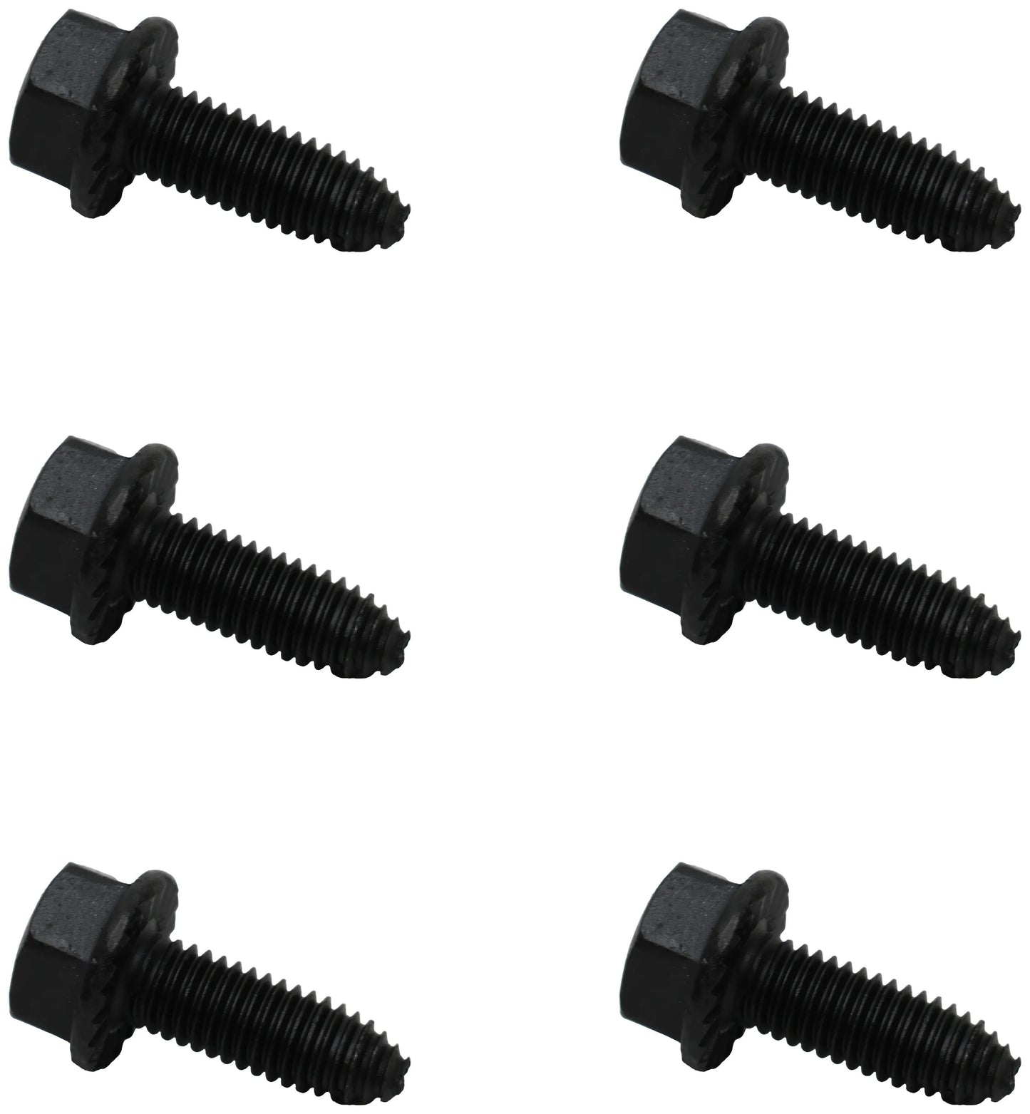 John Deere Original Equipment Hexagonal Flanged Head Self-Tapping Screw, M8 X 23.5 (6-PACK) - M159825