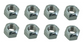 John Deere Original Equipment Lock Nut 8 Pack - E64256