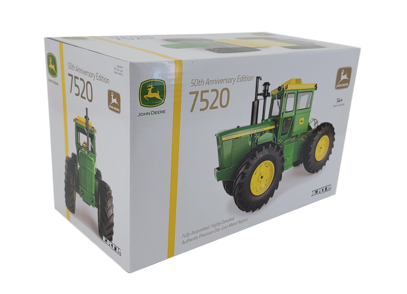 1/16 John Deere "50th Anniversary Edition" 7520 Precision Tractor Toy - LP82780