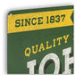 John Deere High Gloss Die Cut Metal Billboard Sign - LP79532