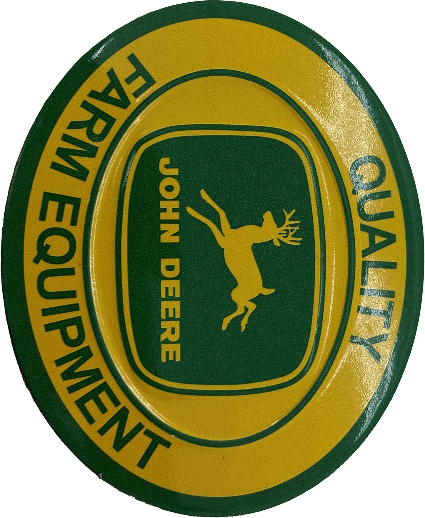 John Deere Quality Farm Equipment Oval Magnet - LP71671