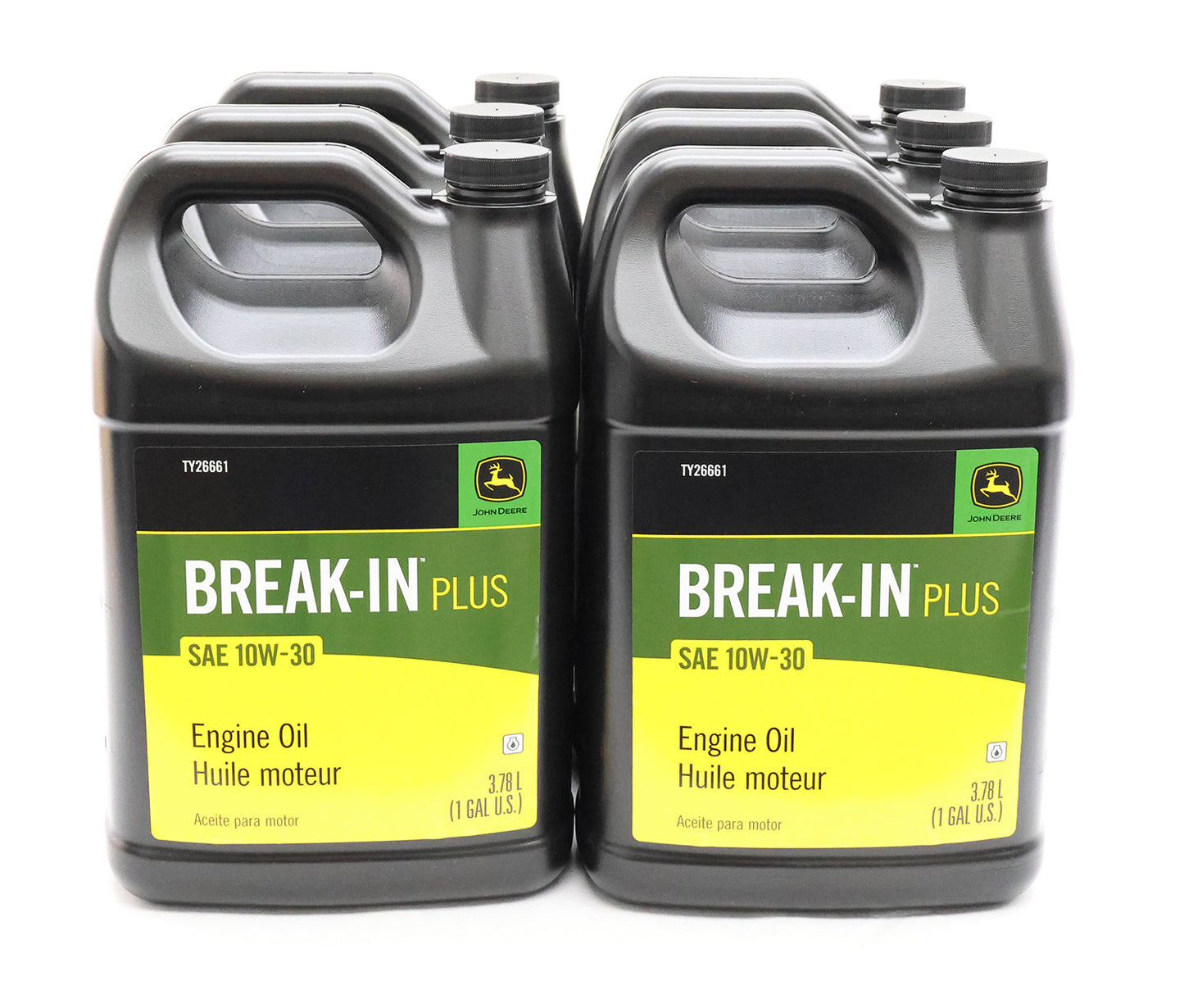 John Deere Original Equipment (6 Gallons) Break-In Plus Engine Oil - TY26661