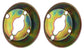 John Deere Original Equipment Deflector (Pack of 2) - M123580