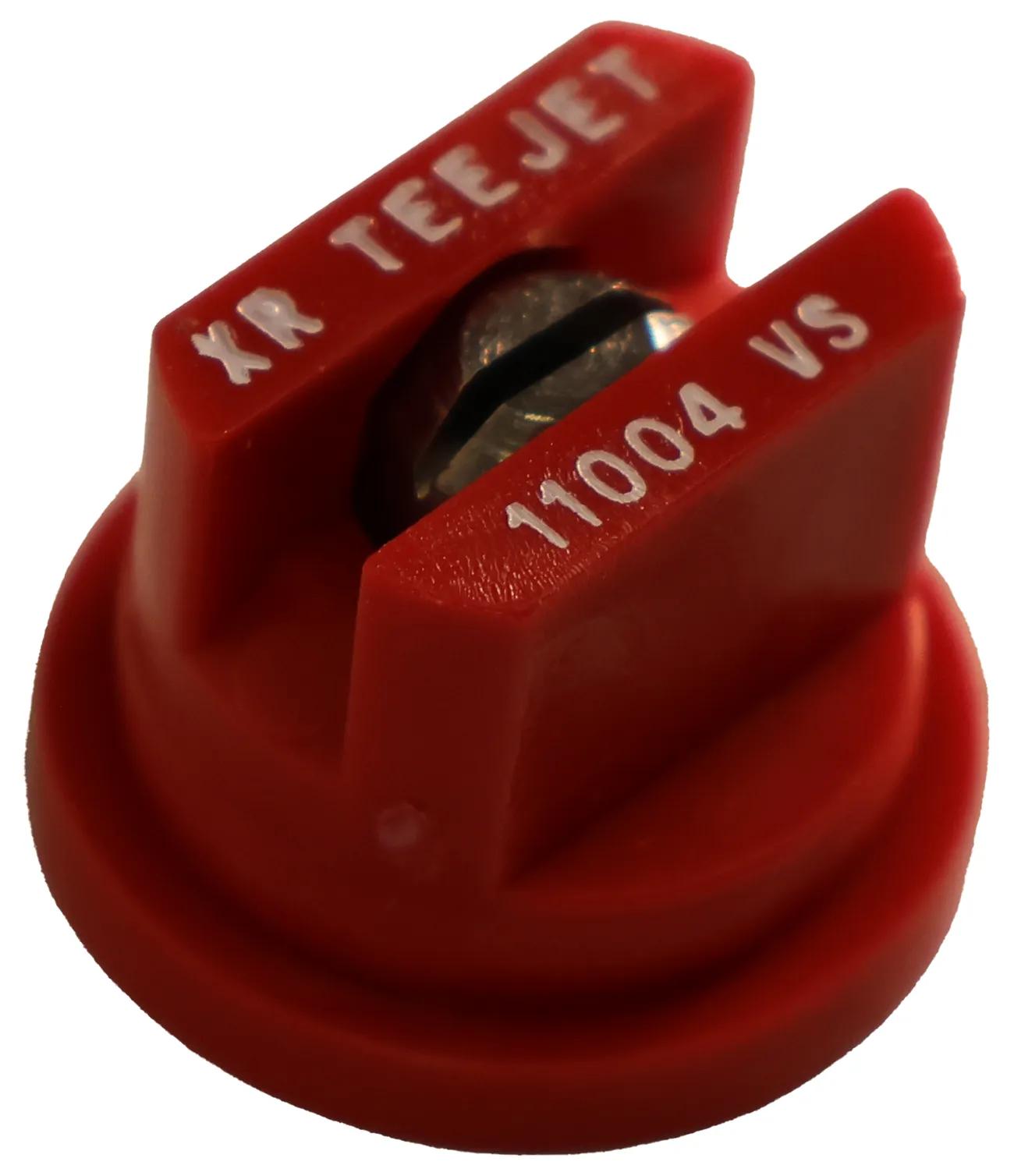 SMA Products TEEJET EXTENDED RANGE FLAT SPRAY TIP - RED - 878-XR11004VS