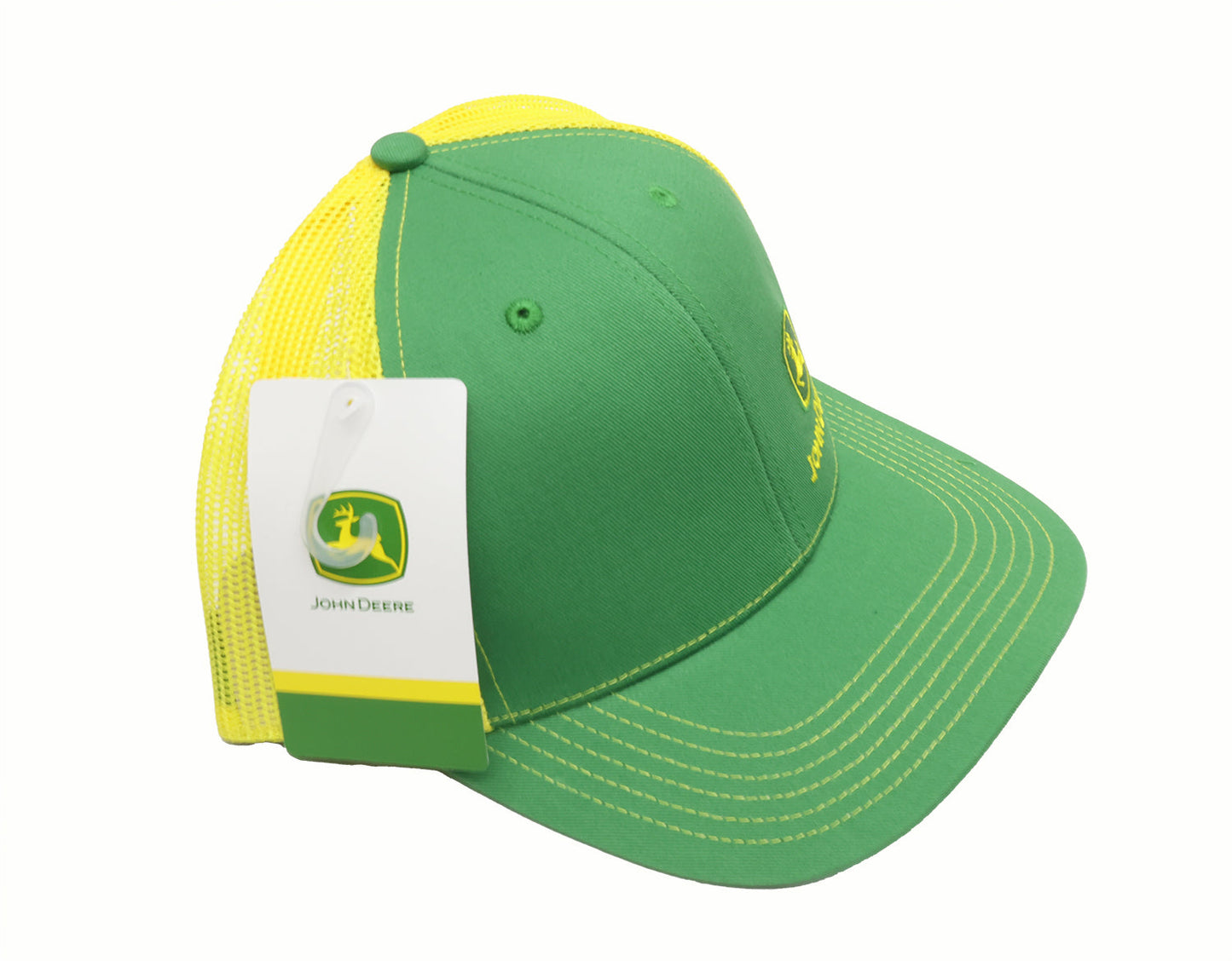 John Deere Men's Green & Yellow Embro Cap/Hat - LP86118