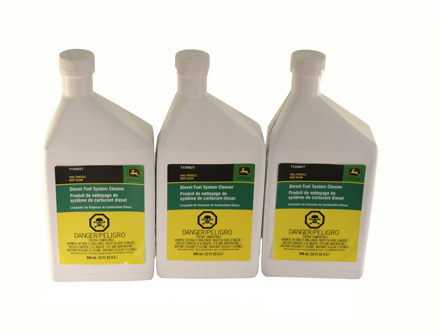 John Deere Original Equipment (3 PACK) Diesel Fuel System Cleaner - TY26827