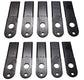 John Deere Original Equipment Combine Stationary Blade (10 PACK) - H215004