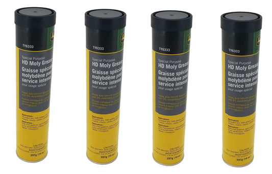 John Deere Original Equipment HD Moly Grease Grease (4-PACK) - TY6333