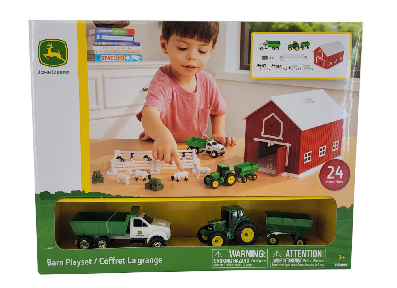 1/64 John Deere Red Barn Playset - LP83015