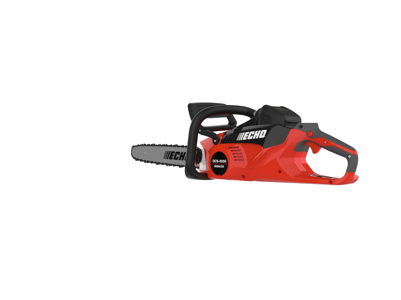 Echo eFORCE 18 in. 56V Cordless Electric Battery Brushless Rear Handle Chainsaw Kit with 5.0Ah Battery and Charger - DCS-5000-18C2