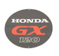 Honda Original Equipment Emblem (GX120) - 87521-Z4H-000