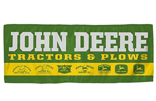 John Deere Green Vintage Logo Beach Towel - LP79757