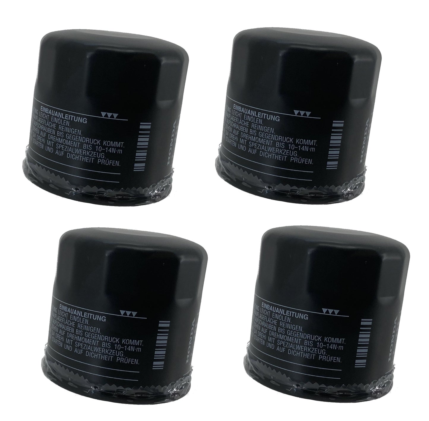 Honda Original Equipment Oil Filter (4 Pack) - 15400-ZZ3-003