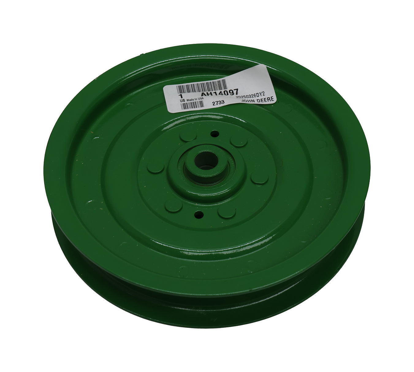 John Deere Original Equipment Sheave Idler Pulley with Bearing - AH14097