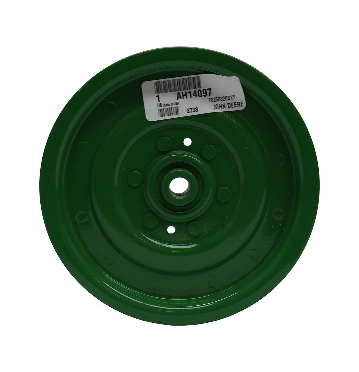 John Deere Original Equipment Sheave Idler Pulley with Bearing - AH14097