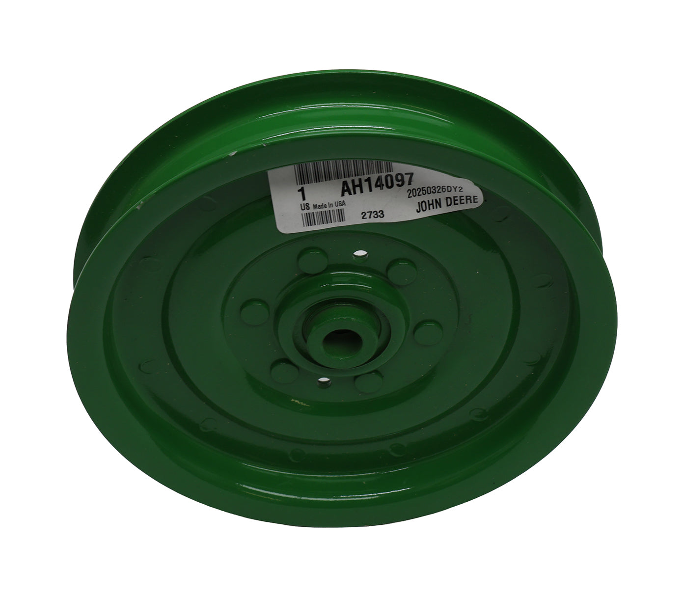 John Deere Original Equipment Sheave Idler Pulley with Bearing - AH14097