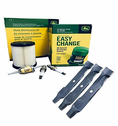 John Deere Original Equipment Model E150 Maintenance Kit + Mulching Blades