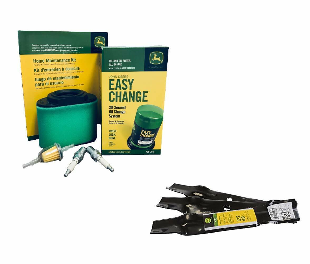 John Deere Original Equipment Model E160 Maintenance Kit + Standard Blades