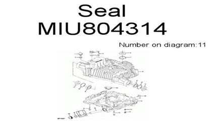 John Deere Original Equipment Seal MIU804314
