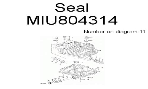 John Deere Original Equipment Seal MIU804314