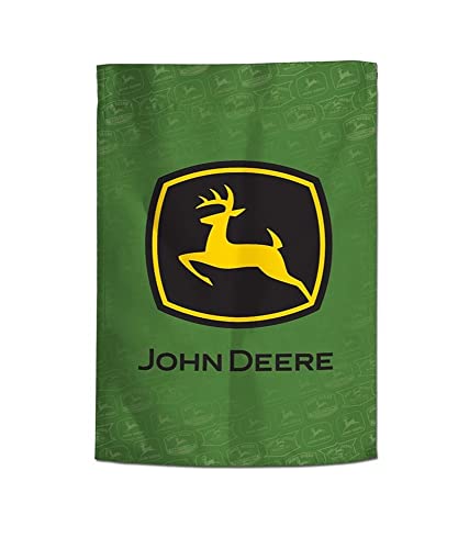 John Deere GR (2 Sided) Vintage Logo Garden Flag - LP79677