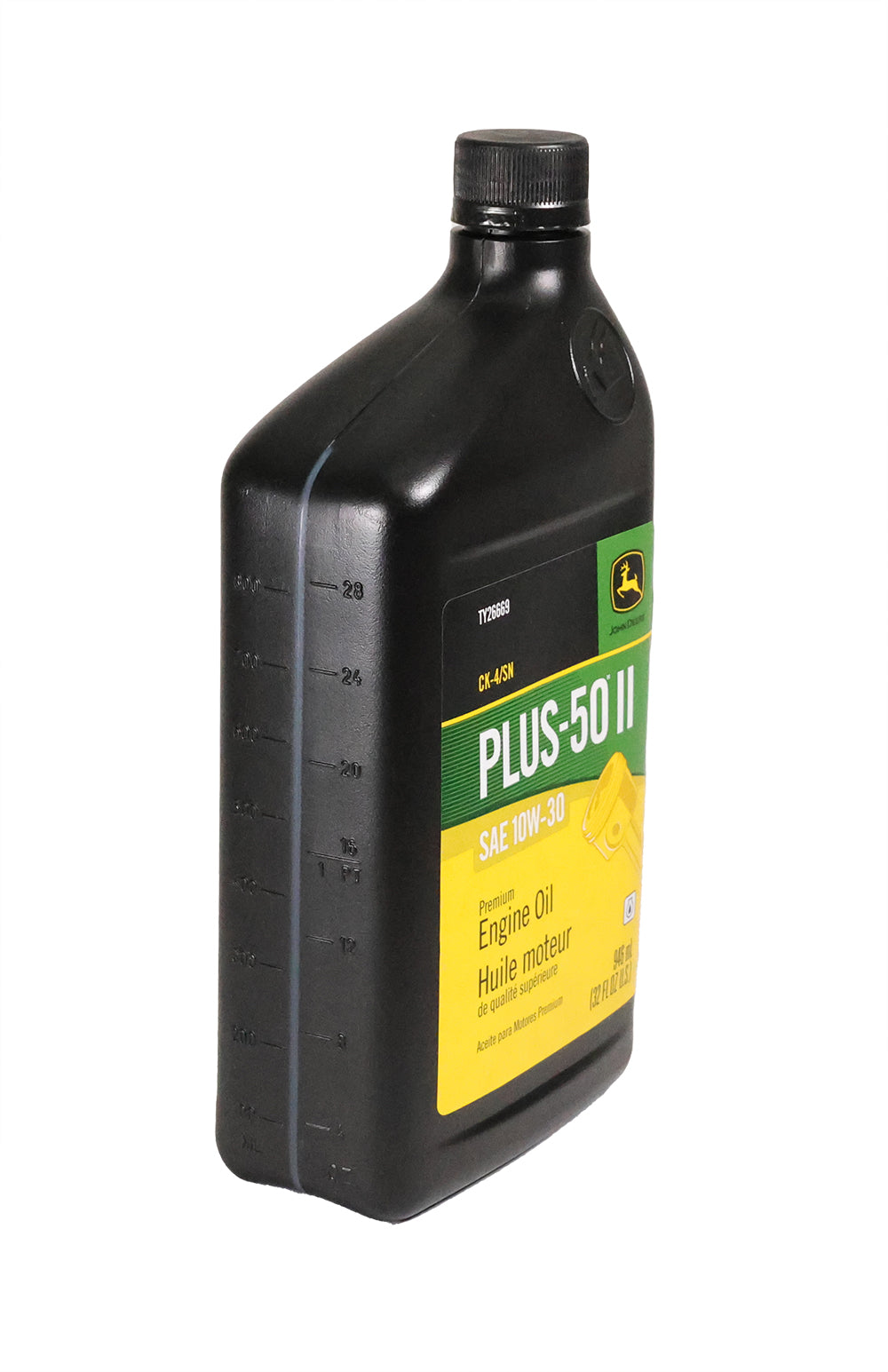 John Deere Original Equipment Plus-50 II SAE 10W-30 Quart Engine Oil - TY26669