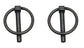 John Deere Original Equipment (2 PACK) Quick-Lock Spring Locking Pin - B15648,2
