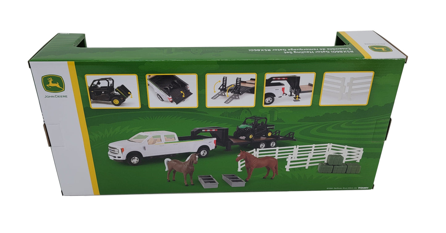 1/32 John Deere RSX860i Gator Hauling Set Toy - LP82784