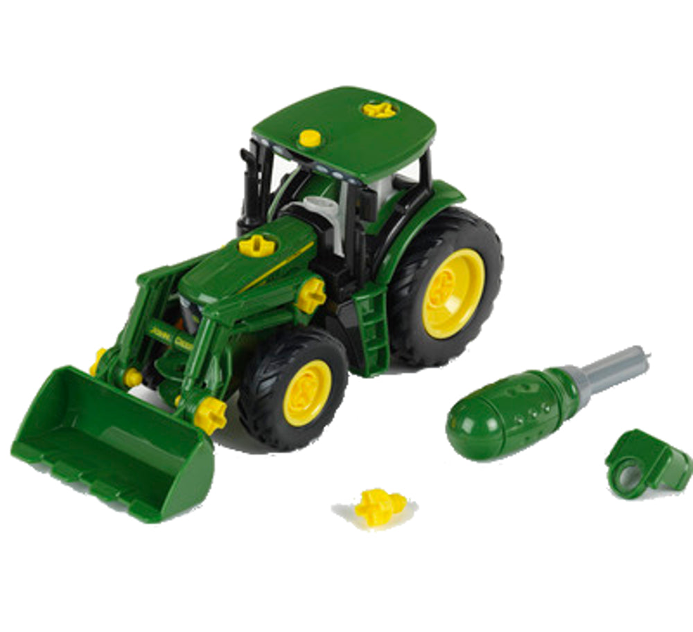 1/24 John Deere Tractor Front Loader & Weight Buildable Toy - LP66710