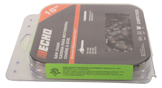 Echo Original Equipment SAW CHAIN 18" - 20BPX72CQ