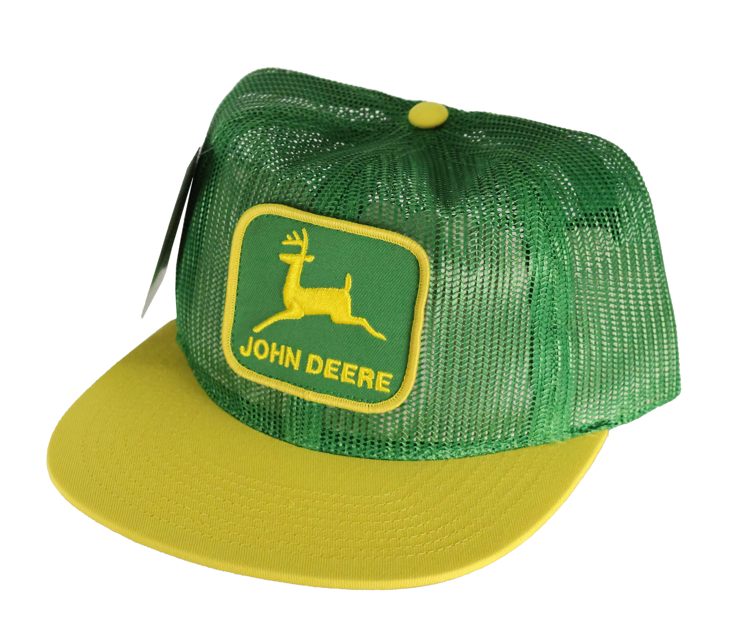 John Deere Green Full Mesh Crown Trucker Hat - LP83262