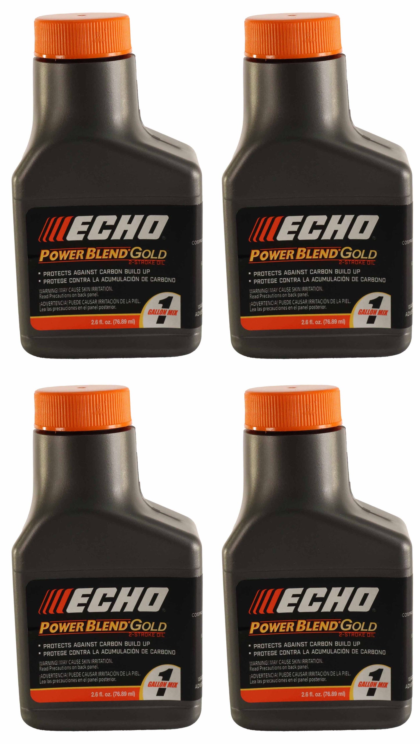 Echo Original Equipment 4-PACK PowerBlend Gold 2.6 Oz. 2-Stroke Engine Oil - 6450000