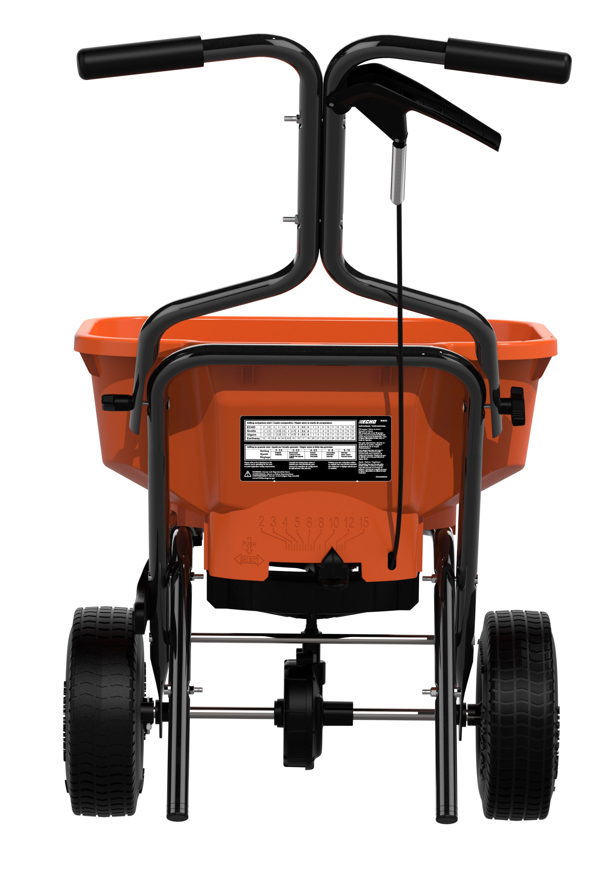 Rb60 Echo Original Equipment 60 lbs. Heavy-Duty Spreader - RB-60