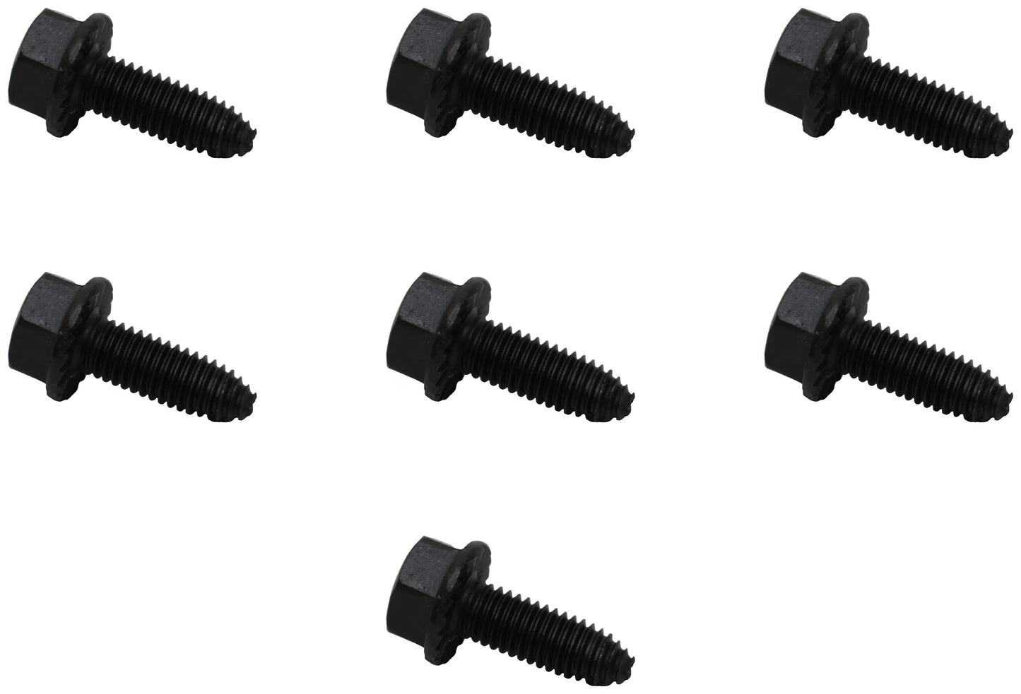 John Deere Original Equipment Hexagonal Flanged Head Self-Tapping Screw, M8 X 23.5 (7-PACK) - M159825