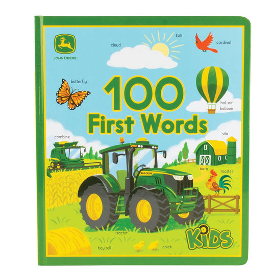 John Deere 100 First Words: More Than 100 Words to Spark Curious Young Toddle...