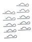 John Deere Original Equipment Spring Locking Pin (10 PACK) - H169913