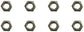 John Deere Original Equipment Nut (8-PACK) - 14M7276