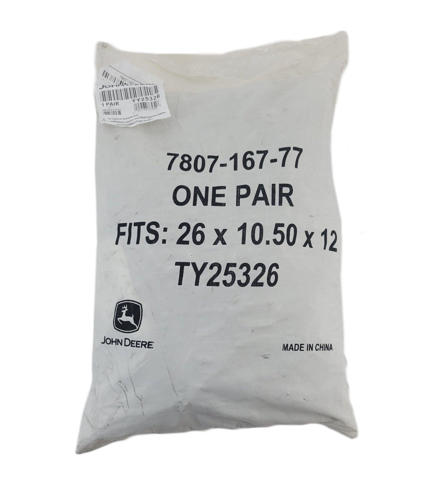 John Deere Tire Chain Set for 26X10.5-12 Turf Drive Tires - TY25326